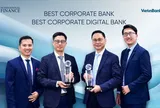 VietinBank nhận cú đúp giải thưởng quốc tế dành cho ngân hàng doanh nghiệp