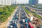 Nút giao An Phú, vòng xoay Phú Hữu ùn ứ, cao tốc thông thoáng trong ngày đầu năm mới