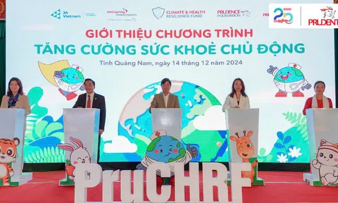 Prudential khởi động chương trình “tăng cường sức khỏe chủ động” nhằm nâng cao nhận thức về biến đổi khí hậu và kỹ năng phòng chống dịch bệnh