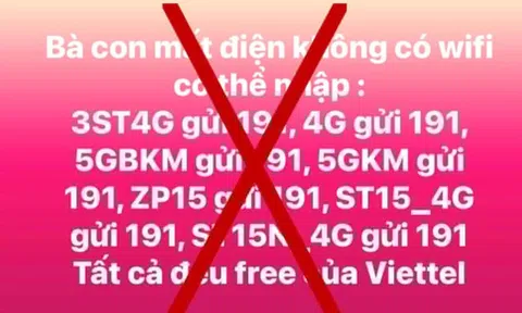 Tin giả về cách khôi phục mạng khi mất Wi-Fi