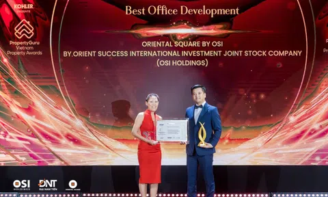 Oriental Square khẳng định vị thế với hai giải thưởng danh giá tại PropertyGuru Vietnam Property Awards 2024