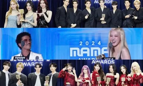 MAMA 2024 với Rosé và Bruno Mars hay màn tái hợp của Big Bang nhen lên hy vọng cho K-pop