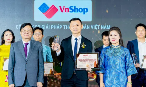 VnShop - nền tảng mua sắm trực tuyến trên app ngân hàng lọt Top Tin dùng Việt Nam 2024