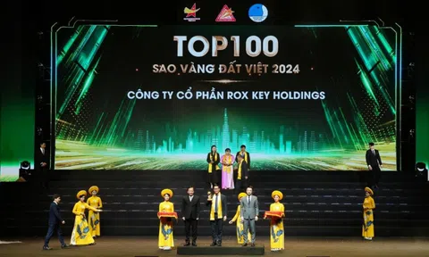 ROX KEY HOLDINGS được trao giải Sao Vàng Đất Việt 2024