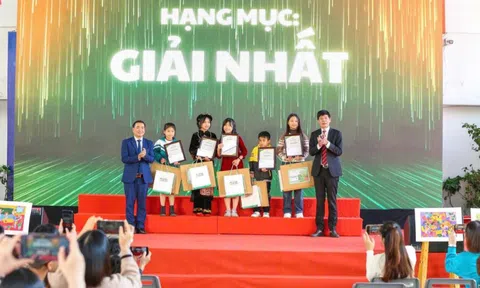 Gần 150 thí sinh về dự Lễ trao giải Cuộc thi vẽ tranh về Bảo vệ môi trường trong học đường 'Ngôi trường xanh'