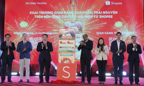 Khai trương gian hàng sản phẩm Thái Nguyên trên sàn Thương mại điện tử Shopee