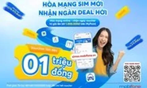 MobiFone tặng voucher và quà cho khách hàng hòa mạng SIM mới