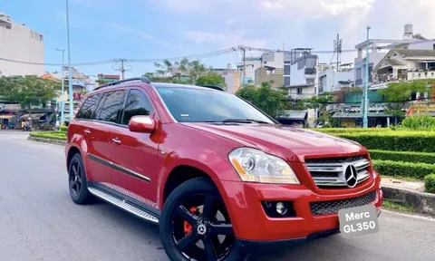 Mercedes-Benz GL 350 2009 rao bán lại hơn 500 triệu, người bán tiết lộ: Tiêu hao nhiên liệu 'chỉ ngang Vios'