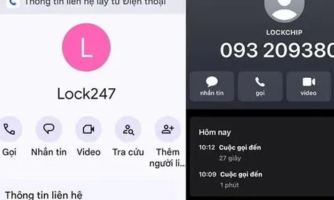 Cảnh giác trước những cuộc gọi hiển thị Lockchip, Lock247...