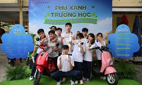 Hành trình 'Phủ xanh trường học' đã đến với 48.000 học sinh trên cả nước