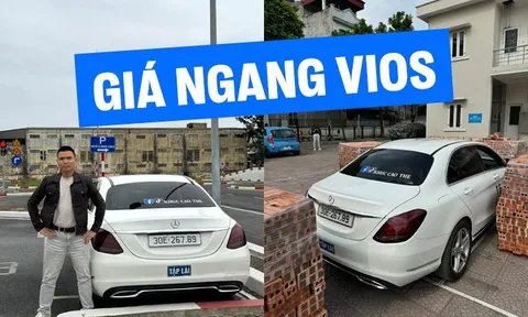 Rao Mercedes-Benz C 200 giá 540 triệu đồng ngang Vios mới, thầy dạy lái xe hot MXH chia sẻ: 'Mới sắm dàn xe mới nên bán'