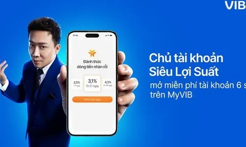 VIB tặng tài khoản 6 số đẹp trị giá 10 triệu đồng cho chủ tài khoản Siêu Lợi Suất