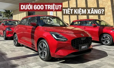 Đại lý báo Suzuki Swift 2025 đã về Việt Nam, giao xe quý II: Giá tạm tính dưới 600 triệu đồng, nhập Nhật, máy hybrid tiết kiệm xăng