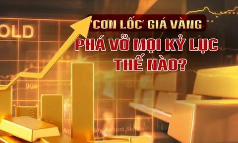 ‘Cơn lốc’ giá vàng phá vỡ mọi kỷ lục thế nào?