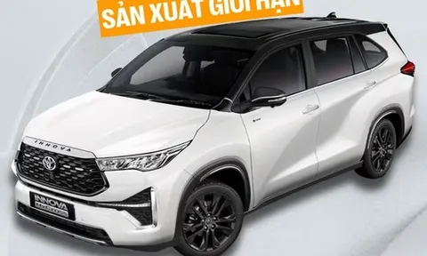 Toyota Innova thêm bản mới: Thiết kế thể thao hơn, thêm trang bị, vẫn máy hybrid, có ADAS, sản xuất giới hạn