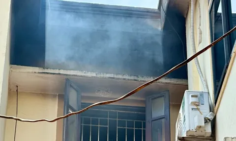 Phòng thực hành thí nghiệm trường chuyên bốc cháy, sơ tán nhiều học sinh