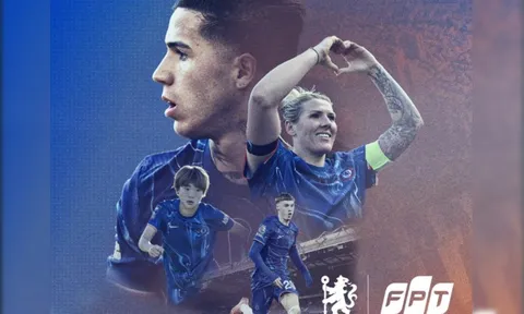 Chelsea vội xóa thông báo được FPT tài trợ