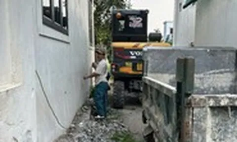 Hòa giải thành công vụ đường đi của một nhà dân chỉ còn 40cm