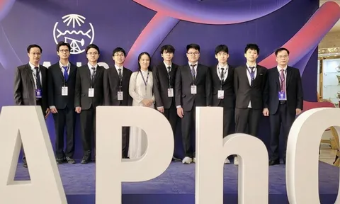 Học sinh Việt Nam đoạt 8 huy chương tại Olympic Vật lý châu Á