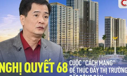 TS Nguyễn Văn Đính: Nghị quyết 68 trở thành “cuộc cách mạng” mở cửa cho thị trường bất động sản