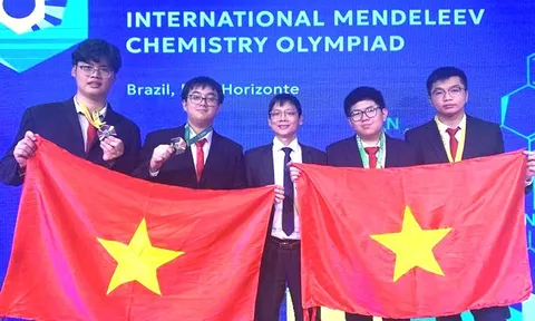 Học sinh Việt Nam giành huy chương vàng, bạc kỳ thi hóa học "khó nhất hành tinh"