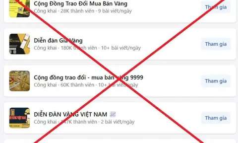 Cảnh báo thủ đoạn lừa đảo giả mạo giao dịch mua bán vàng qua mạng