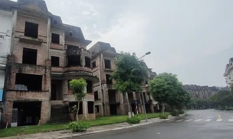 Biệt thự, nhà liền kề bỏ hoang la liệt, giá vẫn “trên trời”