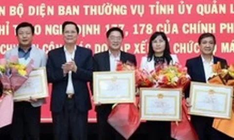Cán bộ sắp về hưu đi học tập kinh nghiệm, đừng dùng khái niệm 'lập lờ'