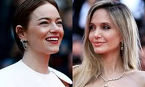 Angelina Jolie trở lại thảm đỏ Cannes sau 15 năm, Emma Stone bị ong tấn công bất ngờ