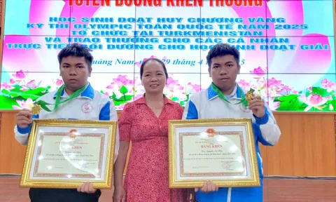 Hai chàng trai 'vàng' của người mẹ nghèo xứ Quảng