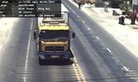 Sau lễ 30-4, 'mắt thần' quốc lộ 1 ở Bình Thuận phát hiện hàng trăm xe quá tốc độ