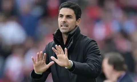 HLV Arteta không thể góp mặt trong trận đấu cuối cùng của Arsenal