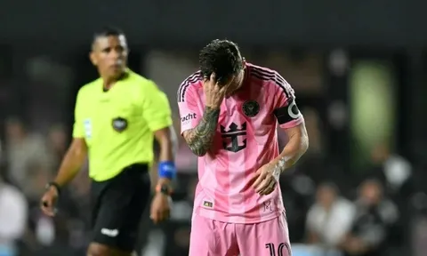 Messi bất lực, không thể cứu nổi Inter Miami