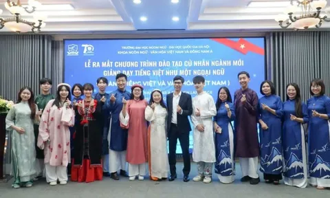 Ra mắt chuyên ngành cử nhân Tiếng Việt hoàn toàn mới lạ