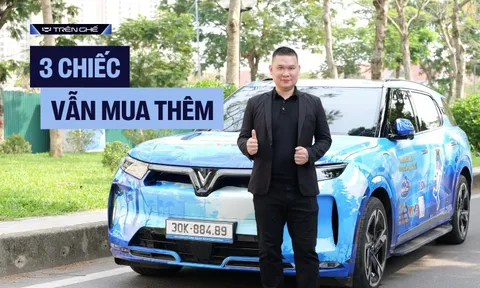 Doanh nhân mua 3 xe VinFast VF 9: ‘Có điểm ăn đứt Prado, Explorer, sẽ mua thêm vài chiếc nữa nếu…’