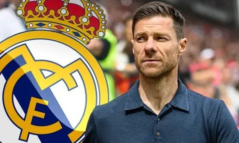 Xabi Alonso chính thức trở thành HLV trưởng Real Madrid