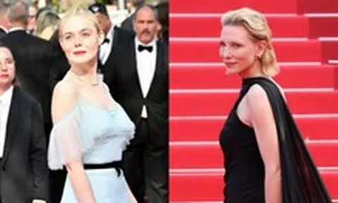Elle Fanning, Cate Blanchett và dàn sao đổ bộ thảm đỏ bế mạc Cannes 2025