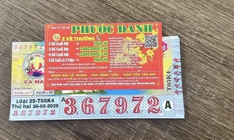 Một người ở Trà Vinh trúng giải độc đắc 13 tờ vé số