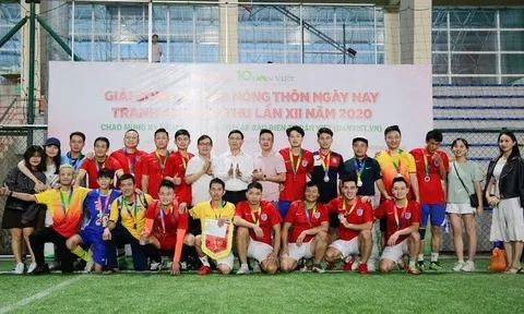 Tạp chí Đời sống & Pháp luật tham gia Cúp Vàng Dân Việt
