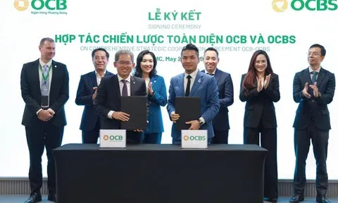 OCB ký kết hợp tác chiến lược toàn diện cùng Công ty chứng khoán OCBS
