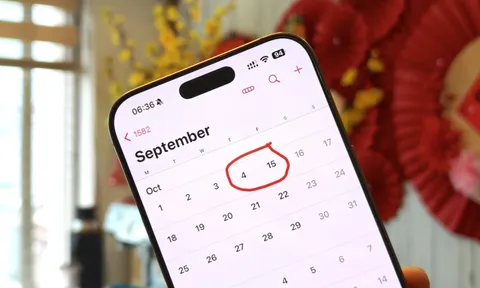 Lý do lịch trên điện thoại thiếu 10 ngày
