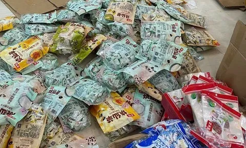 Công nghệ 'phù phép' hàng tấn kẹo Trung Quốc thành hàng Nhật