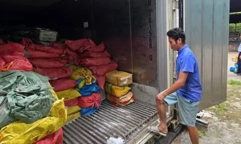 Phát hiện 25 tấn mực bốc mùi tại một kho hàng ở Quảng Ninh