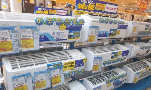 Giá điều hòa lao dốc kịch sàn tới 60%, có mẫu chỉ từ 3 triệu đồng