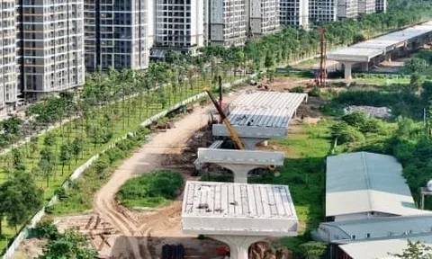 Toàn cảnh gần 14 km đường Vành đai 3 qua Thủ Đức tăng tốc về đích