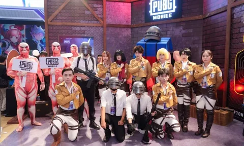 PUBG Mobile đem trải nghiệm Attack on Titan đến Vietnam GameVerse 2025