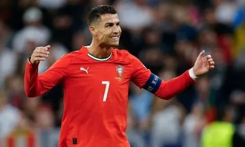 Ronaldo giúp Bồ Đào Nha đánh bại Đức, tiến vào chung kết Nations League