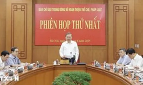 Tổng Bí thư Tô Lâm ký quy định nhiệm vụ Ban Chỉ đạo Trung ương về hoàn thiện thể chế, pháp luật