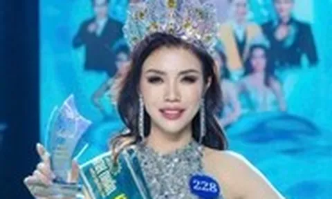 Đinh Thị Hương Giang đăng quang Hoa hậu Doanh nhân Siêu quốc gia 2025
