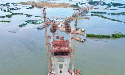 Cận cảnh dự án cầu có nhịp chính dài nhất Đông Nam Á, nối Bà Rịa - Vũng Tàu với Đồng Nai